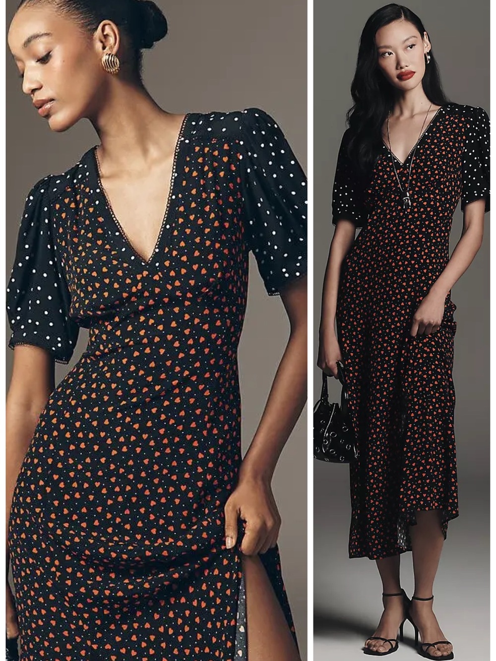 Anthropologie Maeve A-Line V-Neck Maxi Dress XXS NWT Coquette Girl